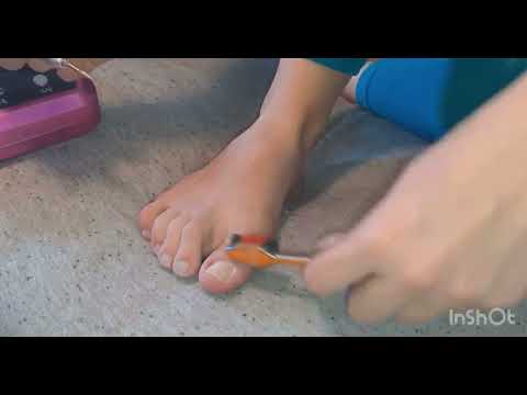 ASMR | At-Home Pedicure 💅 Natural Sounds & Calm Atmosphere