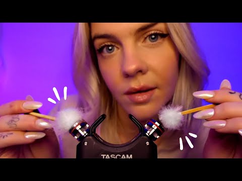 ASMR | je fais fondre ton cerveau 🧠 triggers dans le creux de tes oreilles / TASCAM