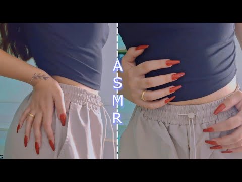 ASMR - Arranhando minhas roupas / fabric scratching