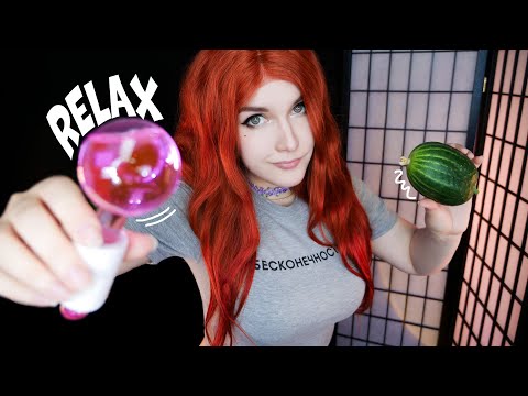 АСМР Ролевая игра Косметолог 🖐💆[Чистка и массаж лица] ASMR Cosmetologist [Face cleaning, massage]