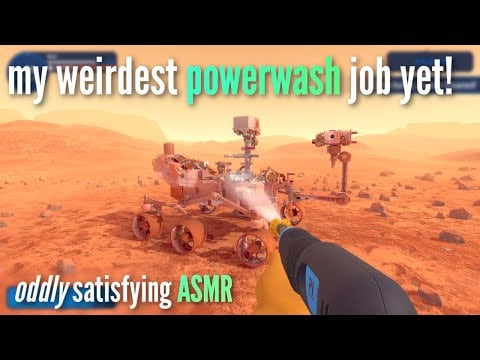 ASMR on Mars 👽 Satisfying PowerWash Simulator is BACK | Close up whispering