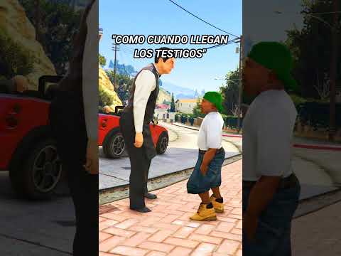 Cuando los testigos de jehova llegan a tu casa #gta #gta5 #memes #humor #loquendo