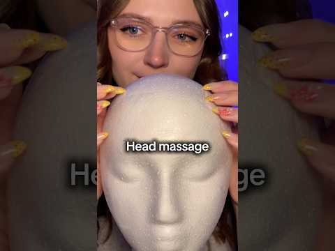 Head massage #asmr #asmrsounds #asmrrelax #asmrsleep #relax #tingles #asmrvideo #relaxingvideos
