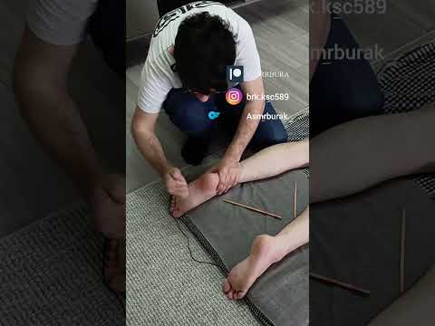 Turkish massage that improves circulation in the feet #satisfying #relaxing #asmr #shorts