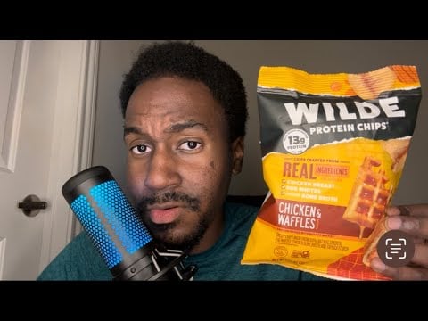 ASMR CHICKEN & WAFFLES Protein Chips Review