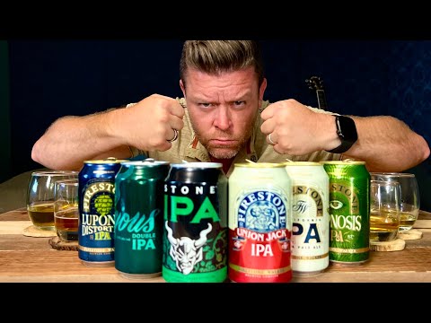 ASMR | Firestone Walker vs Stone IPA