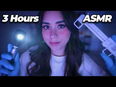 ASMR 3 Hours of Medical Exams for Sleep 🩺✨ (No Mid Ads)