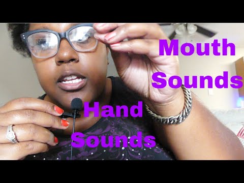 ASMR *Mouth sounds & hand sounds | Janay D ASMR