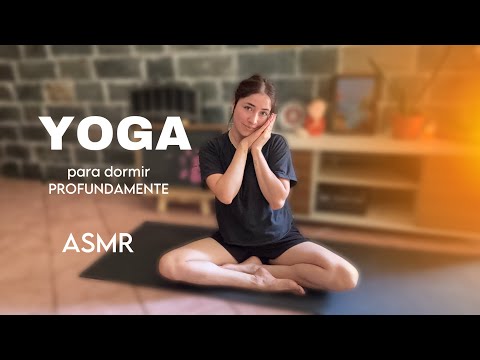 ASMR Yoga para RELAJAR & DORMIR muy BIEN 🪻🕯️💤 asmr argentina 🇦🇷 #asmrenespañol #yogaasmr