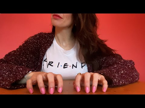 ASMR | Fast Table Tapping & Scratching | Camera Tapping | No Talking | LoFi Tapping