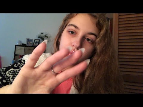 ASMR | camera tapping and nail tapping | whispering