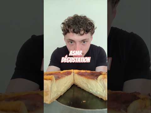 asmr dégustation Flan