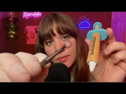 ASMR Fast 5 Minute Dermatologist (pimple popping & skin care)