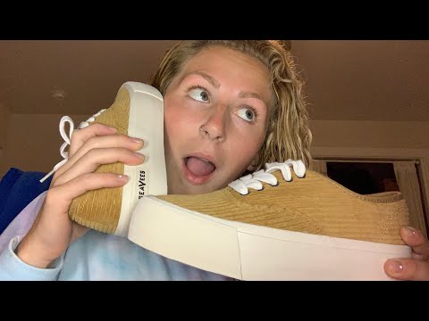 ASMR-  shoe haul 👟