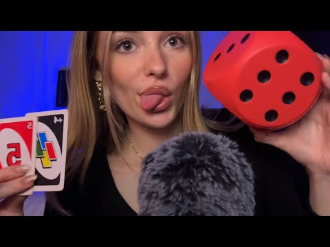 ASMR: JEUX EN ASMR💋 (viens jouer avec moi!)