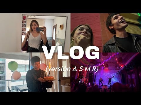 VLOG version ASMR salida con Youtubers del asmr, estoy de novia? 🤭