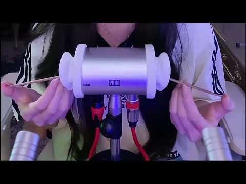 Hypnotic ASMR Tingles: Ear Brushing, Goose Feathers & Water Tofu Sounds for Deep Sleep / 2Hr