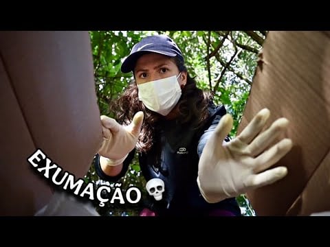 ASMR| | TIRANDO SEUS RESTOS M0RT4IS DA C0V4 💀