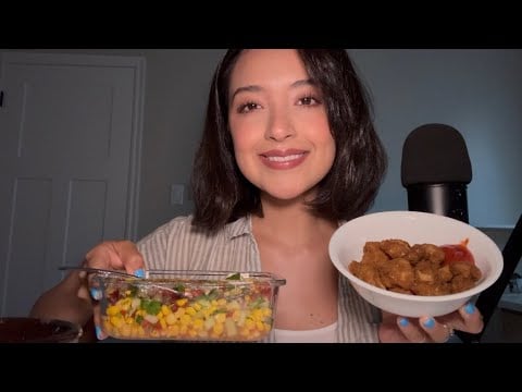 ASMR | Chicken nugget breakfast! 