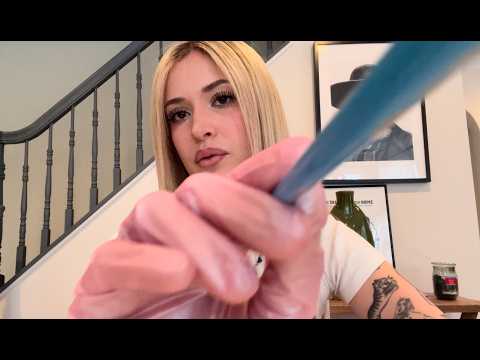 asmr | extracting your brain worms (soft spoken, eating)