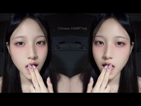 ASMR Spit Painting & Mouth Sounds with PaoPao Yu ASMR | Tingly Ear-to-Ear Relaxation