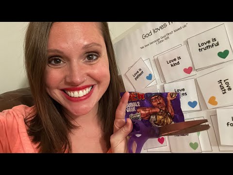 ASMR - Mini Make-up Haul + Part II Activity Book - Soft Spoken Gum Chewing