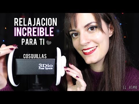 ♡ASMR español♡ RELAJACION INCREIBLE PARA TI.♥ |Cosquillas|