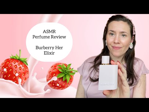 ASMR Perfume Review - Burberry Her Elixir - Glass Tapping & Soft Spoken