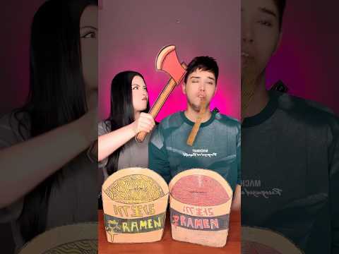 Nobody can touch my ramen!!!!🪓😜 #funny #challenge