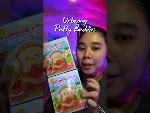 ASMR Unboxing Puffy Buddies Cute Food Blind Box ✨🌭🥤 #asmr #unboxing #blindbox