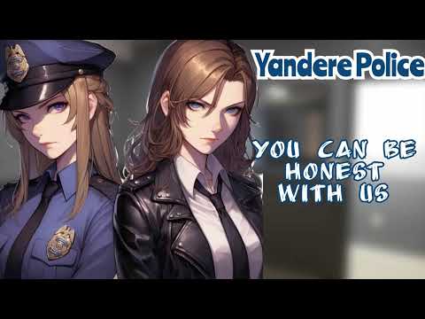 Interrogated by Twin Yandere Officers (FF4A) (Yandere ASMR)