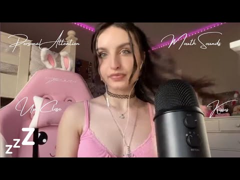 Beebee ASMR Kisses Compilation | Personal Attention, Mouth Sounds, Wet-Dry, Up Close, Visualizations