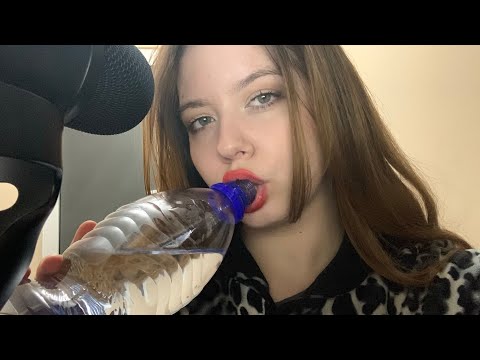 ASMR | Drinking Water | Liquid Sounds 💦