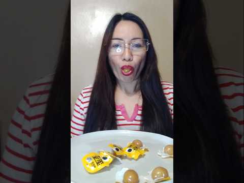 EATING QUAIL EGGS #shortsfeed #food #eatingvideos #viral #mukbang #viral #eating #quail #asmr