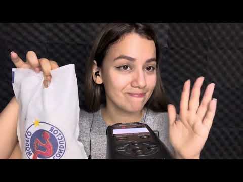 ASMR PROBANDO DULCES MEXICANOS TASCAM DR 05