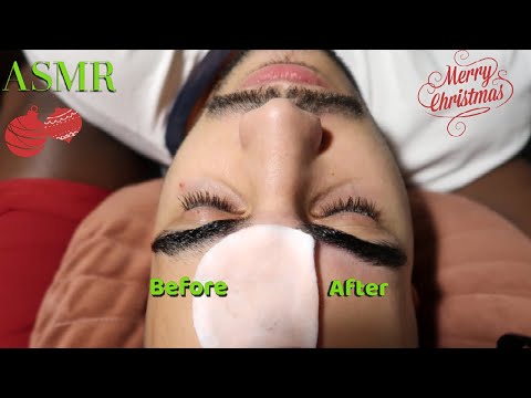 ASMR Picking & Plucking Out EyeBrows 💆🏼‍♂️  |XMAS SPECIAL🎄|