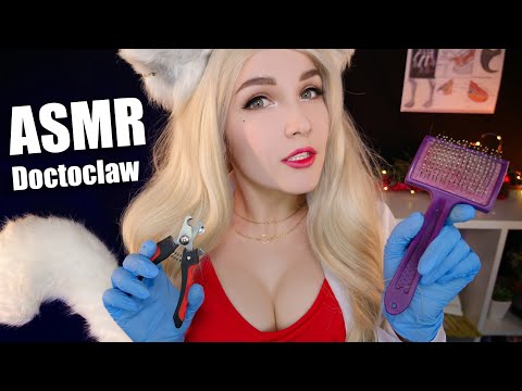 АСМР Когтолого-шерстолог  🐈💉💊 ASMR Doctoclaw