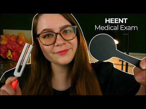 Detailed Head, Eyes, Ears, Nose, & Throat (HEENT) Examination 🩺 ASMR Medical Roleplay