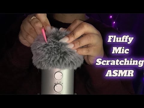 ASMR Scratching That Itch | Fluffy Mic Scratching, Blowing, Pulling your Hair, Plucking & Massaging