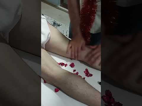 LEGENDARY RELAXATION AND EFFECTIVE MASSAGE ON BACK LEGS AND FEET #satisfying #relaxing #asmr #shorts