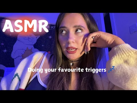 ASMR - Doing My Subscribers Favourite Triggers ( Extremely Relaxing ☺️)