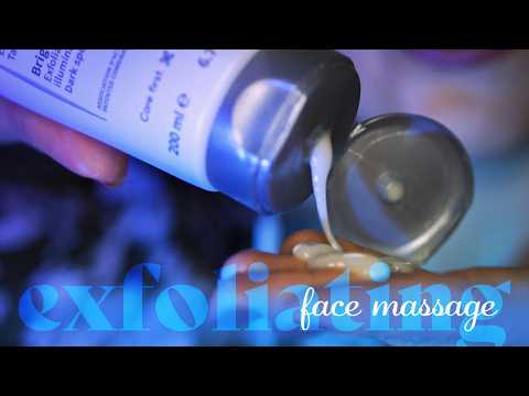ASMR ~ Exfoliating Face Massage ~ Softly Spoken, Personal Attention, Layered