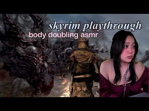 parallel play ☁️ skyrim 06 ☁️ asmr for focus, positivity, relaxation