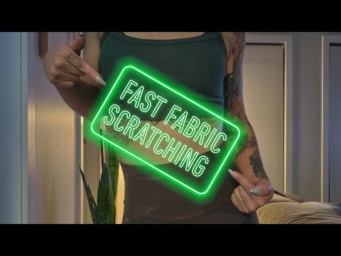 Lo-fi Fast ASMR / Fabric Scratching 👖🤤