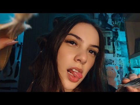 ASMR TOQUES DELICIOSOS NA SUA TELA (camera touching) - Mori Yumi