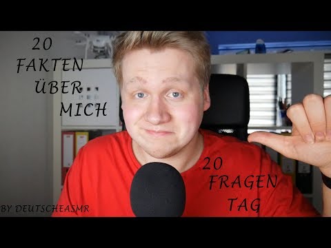 ASMR | 20 Fragen TAG (Facts about me) 🤪 [Ramble&Tapping] | German/Deutsch | DeutscheASMR