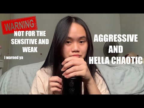 ASMR SUPER FAST AND AGGRESSIVE MIC SCRATCHING