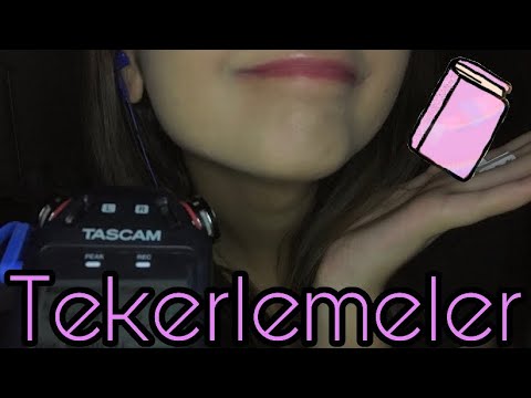 TÜRKÇE ASMR || TEKERLEMELER