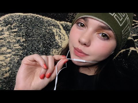 ASMR 💕 Lofi Mouth Sounds + Hand Movements 💕