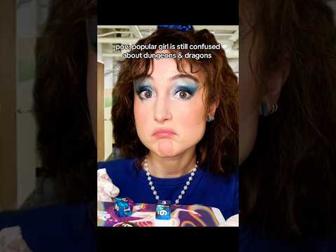 80s Popular Girl Still Confused About Dungeons & Dragons #asmr #strangerthings
